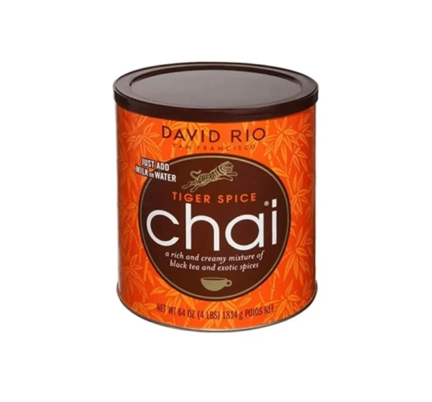 Orca Spice Reduced Calorie Chai Tea Latte Mix, 11.9 Oz, Black Tea, Organic Spices, Sugar Free, Dairy Free, Serve Hot or Cold, Just Add Water or Milk, 18 Servings