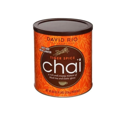 Orca Spice Reduced Calorie Chai Tea Latte Mix, 11.9 Oz, Black Tea, Organic Spices, Sugar Free, Dairy Free, Serve Hot or Cold, Just Add Water or Milk, 18 Servings