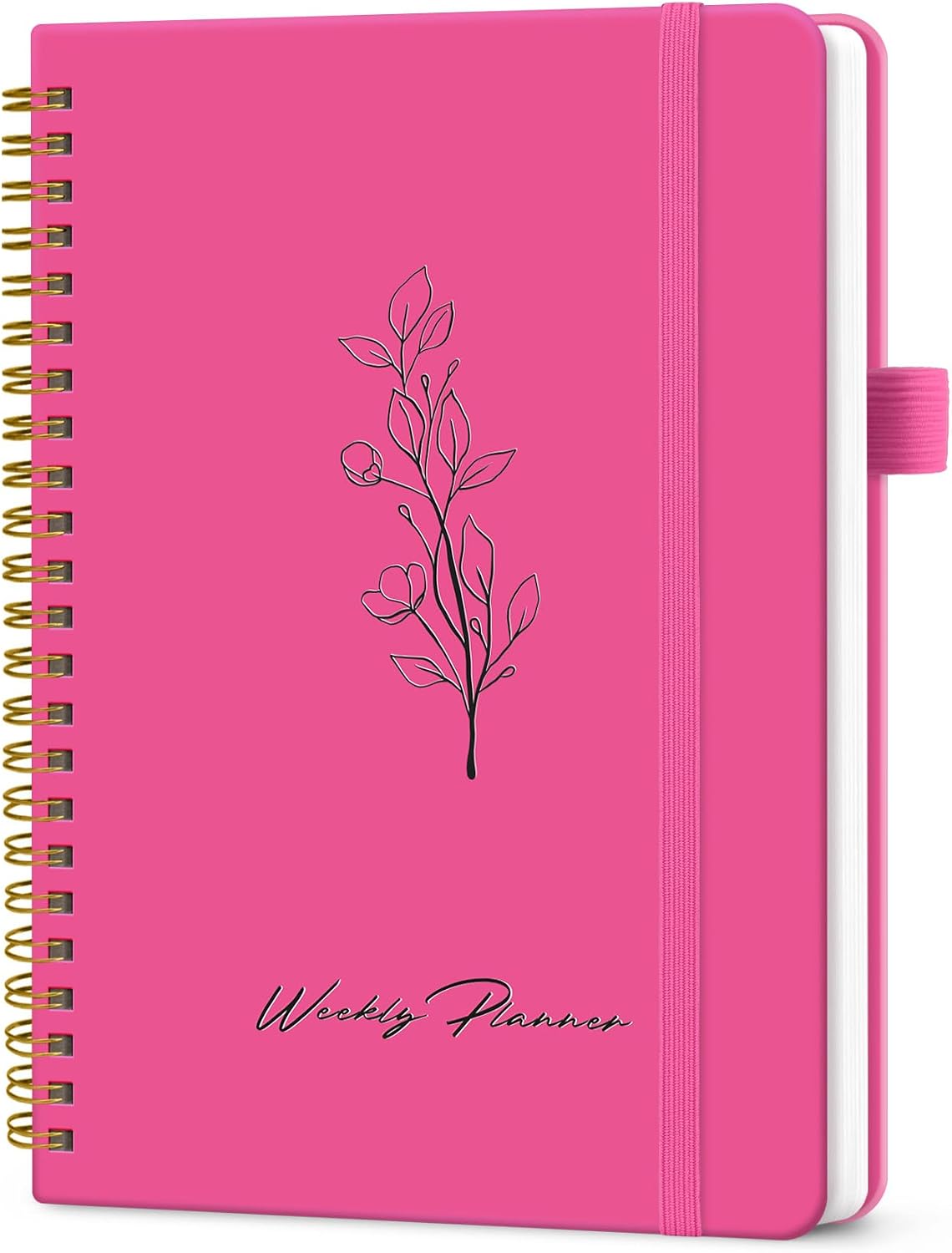Taja Undated Weekly Planner, To Do List Notebook with Habit Tracker, A5