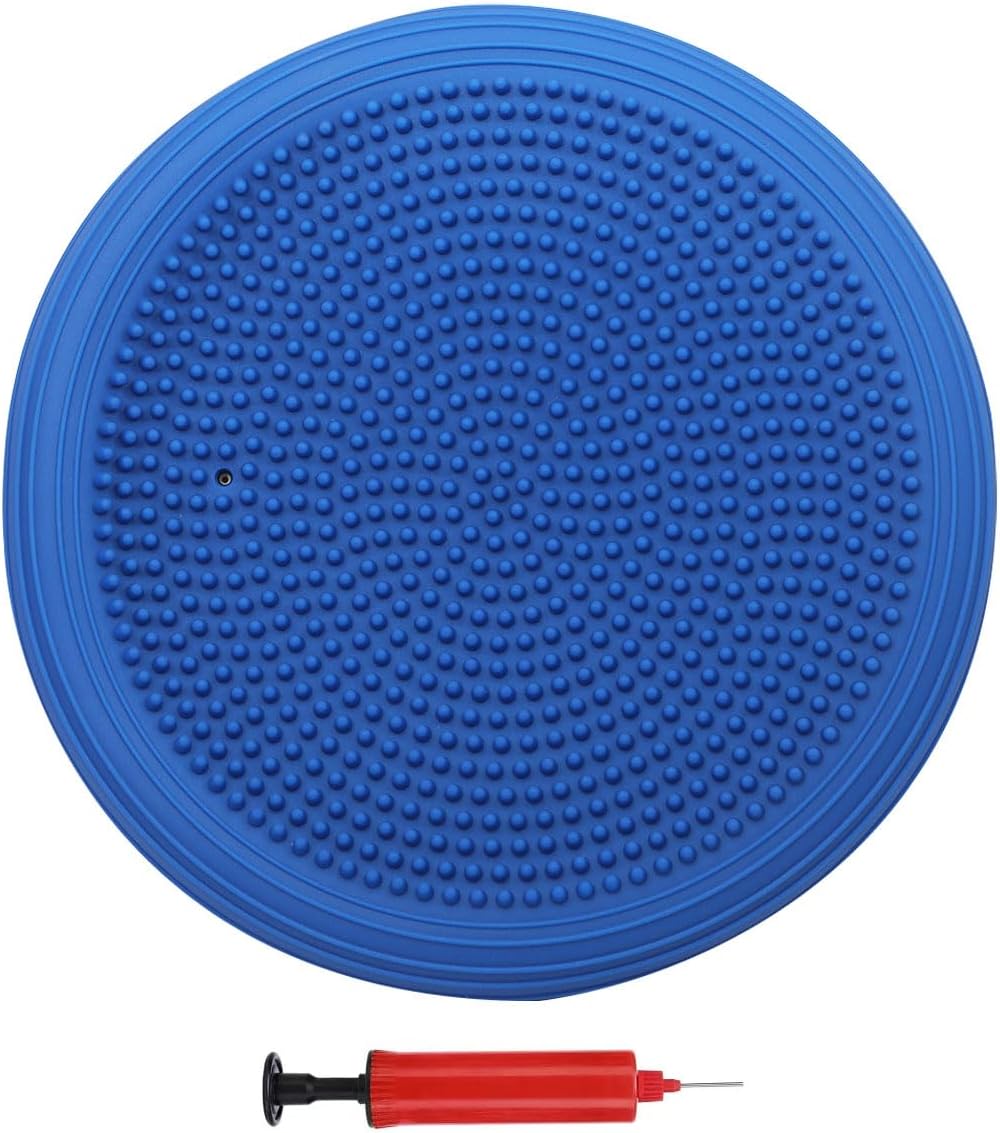 Balance Disc,Wiggle Seat Core Stability 14 Foot Diameter,With Pump,Suitable For Improving Posture,And Stabilizing The Core,Fitness