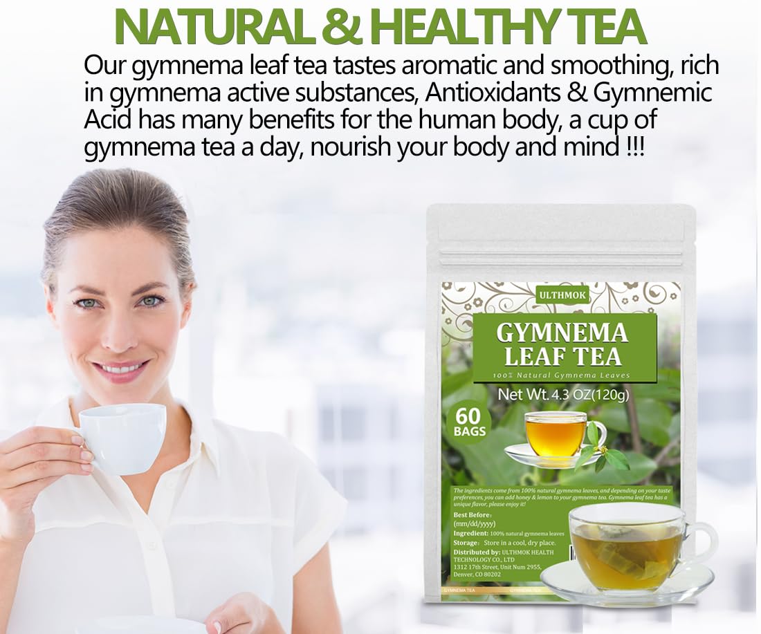 Premium Lemon Balm Leaf Tea, 50 Bags. Made with 100% Natural Lemon Balm Leaves, No Additive & Caffeine Free, Promotes Relaxation & Support Digestion.