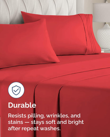 Standard Pillow Cases Set of 10 - Ultra Soft Hotel Quality Pillowcase Covers - Comfy, Cozy & Wrinkle Free - Shrink, Stain and Fade Resistant - Machine Washable Pillow Protectors - 10 Pcs Set - White - Colors B