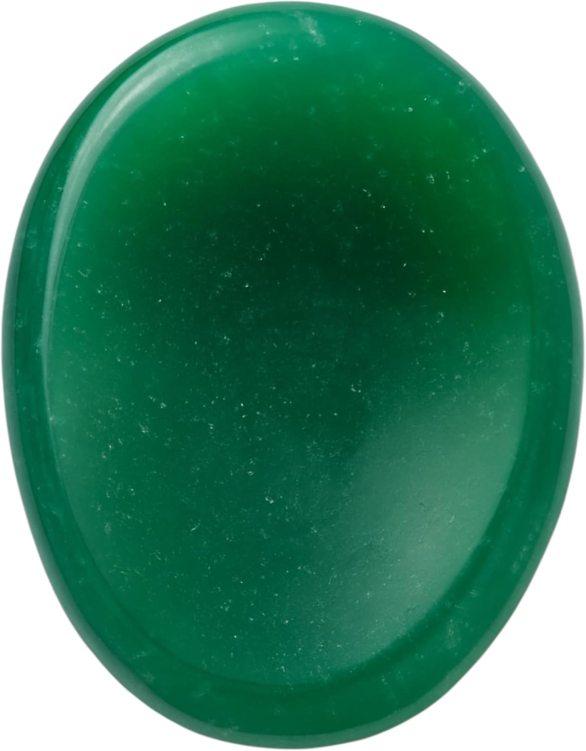 Natural Polished Thumb Palm Crystal for Meditation, Labradorite Worry Stone for Stress Relief, Anxiety Support & Pocket Reiki Healing