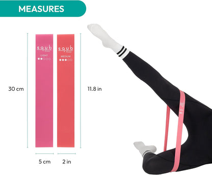 Fitness Resistance Bands Set Stretch Bands for Exercise Bands Resistance for Home Workout Bands, with Handles Bands for Working Out Portable Fitness Bands Resistance Bands for Women Elastic Band