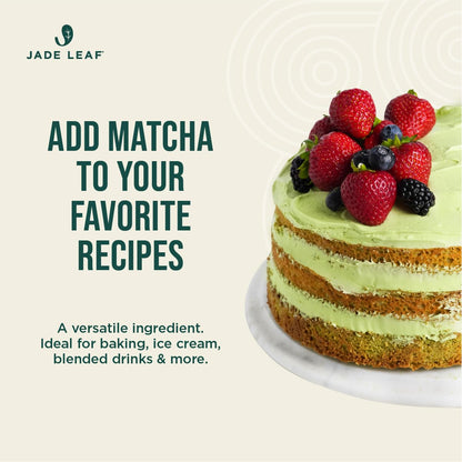 Jade Leaf Matcha Powder, Organic Culinary Grade, 30g / 1.06oz