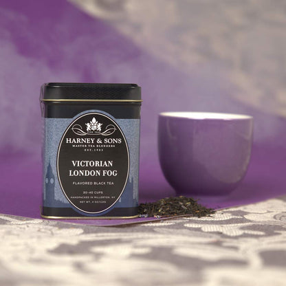 Harney & Sons Victorian London Fog Loose Leaf Tea Tin, 4 oz
