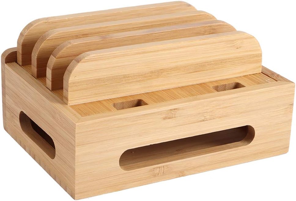 Phone Stand, Sturdy Organizer with Charging Rack for Multiple Phones, Smooth Surface, Ideal for Home, Office & Car