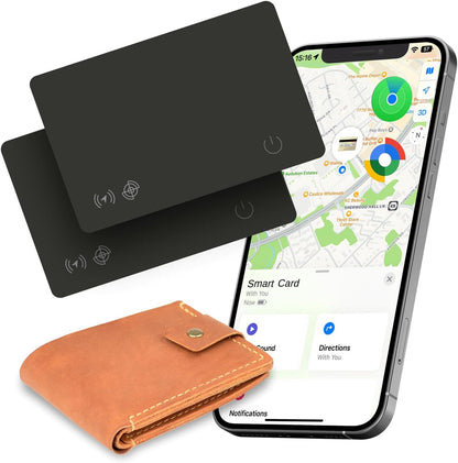 Reyke 2026 New Wallet Tracker Card-2 Pack for iOS & Android, Tracking Card