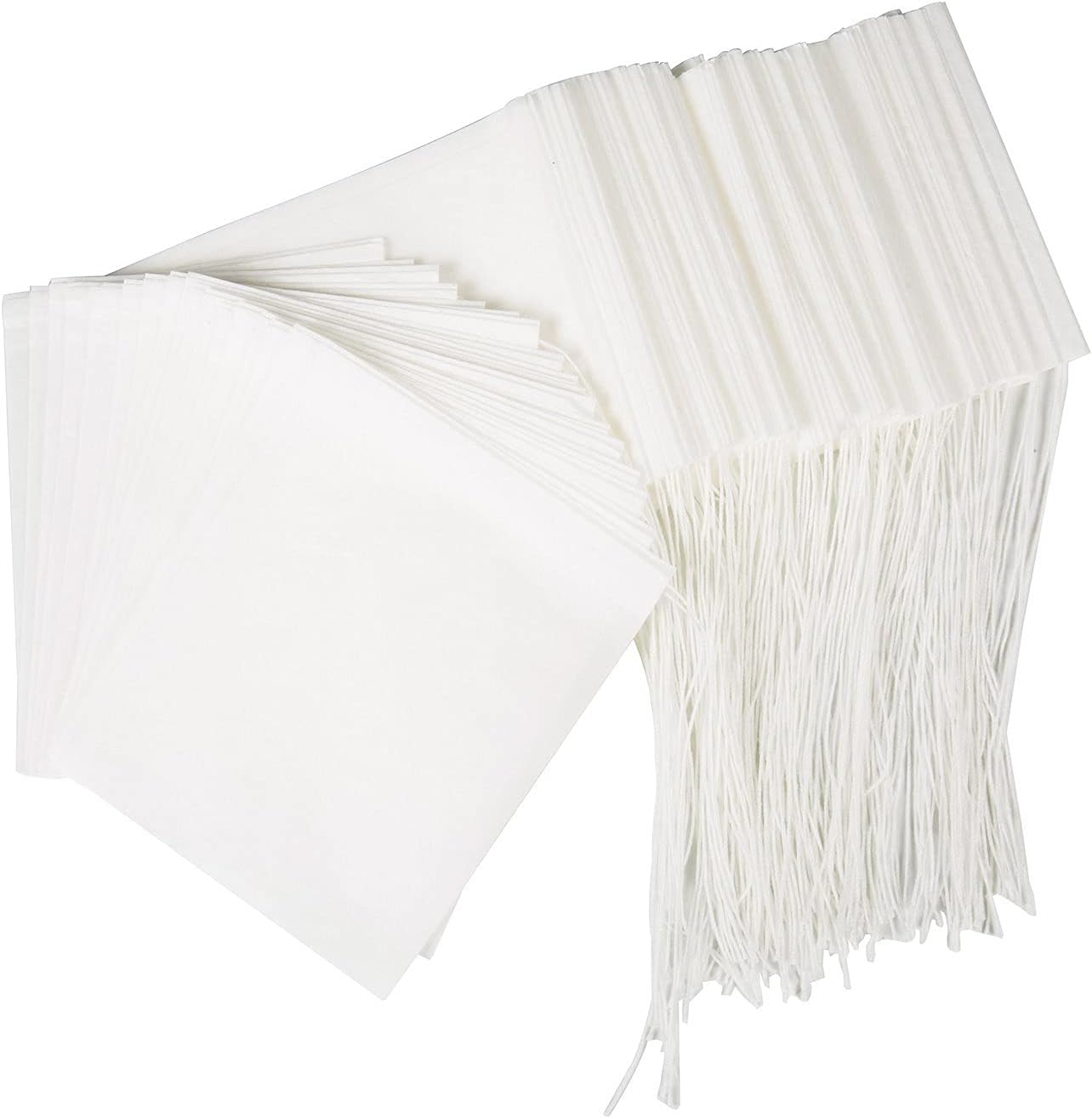 100PCS Tea Filter Bags, Disposable Tea Bags for Loose Leaf Tea, Drawstring Empty Tea Infuser, BetyBedy Tea Steeper, Natural Wood Pulp Paper Material, 1-Cup Capacity（3.15 x 3.94 inch）