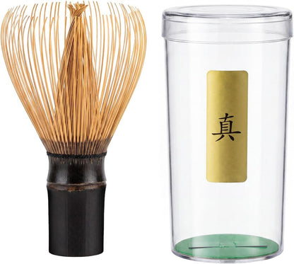 Matcha Whisk - 2-pack Bamboo matcha Whisk set, Handcrafted Traditional Japanese Chasen, 100-Prong Matcha Stirrer Wisk Mixer Brush for Authentic Matcha Tea Preparation