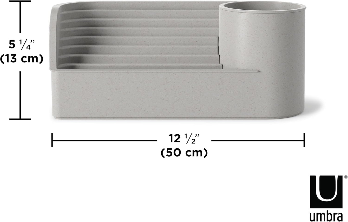 Umbra Stream Water Fountain for Tabletop Desktop - Soothing and Calming Zen for Bedroom or Office, Sand