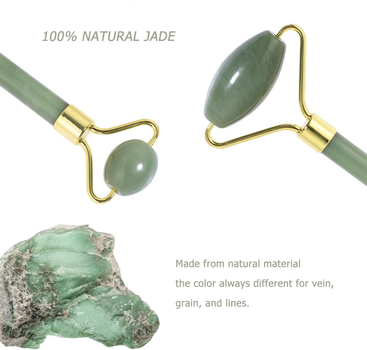 Gua Sha Facial Tools Guasha Tool Gua Sha Jade Stone Manual Massage Sticks for Jawline Sculpting and Puffiness Reducing for Face Body Tensions Reduce Festive Gifts