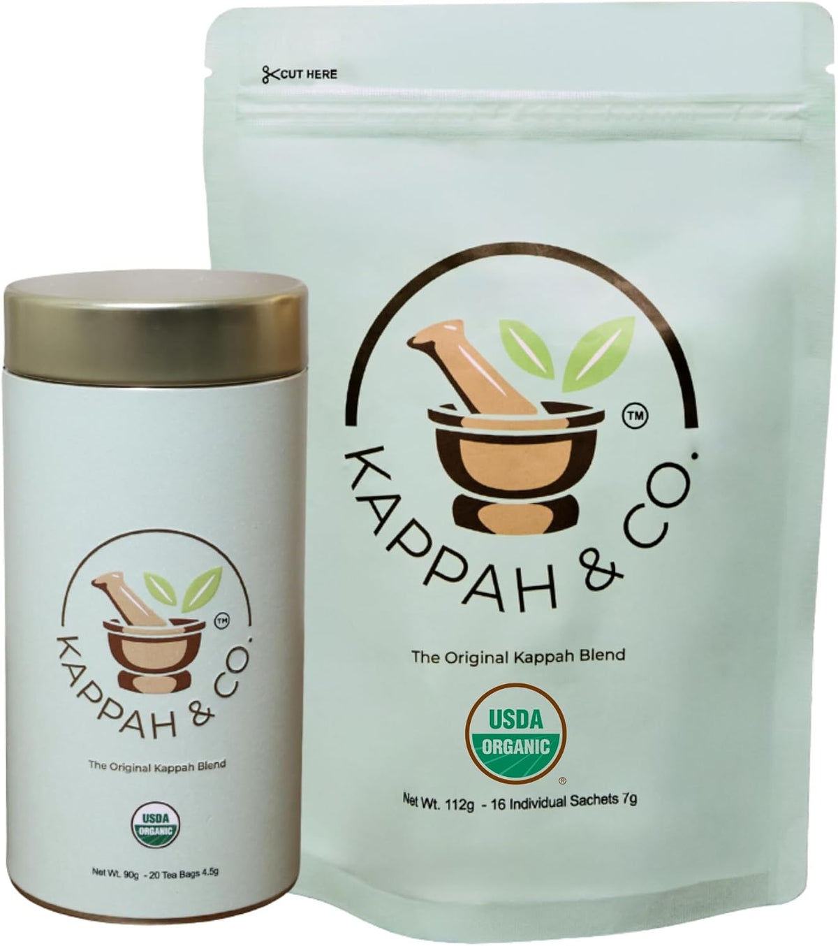 Kappah Organic Fennel Tea Bags and Powder Sachets - Supports Digestion and Reduces Bloating - Caffeine Free Stomach Ease Herbal Tea - Real Ground Herbs - No Fillers