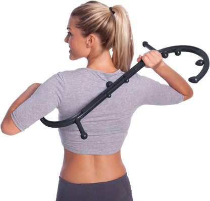 Body Back Buddy Classic Back Massager & Neck Massager for Pain Relief Black