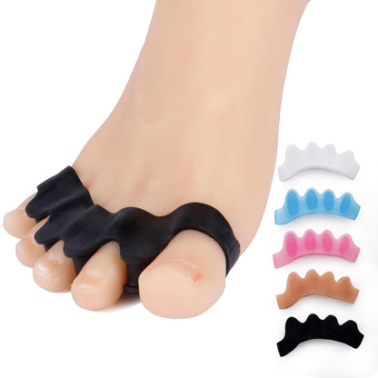 White Gel Toe Separators for Bunions and Hammertoes – 1 Pairs