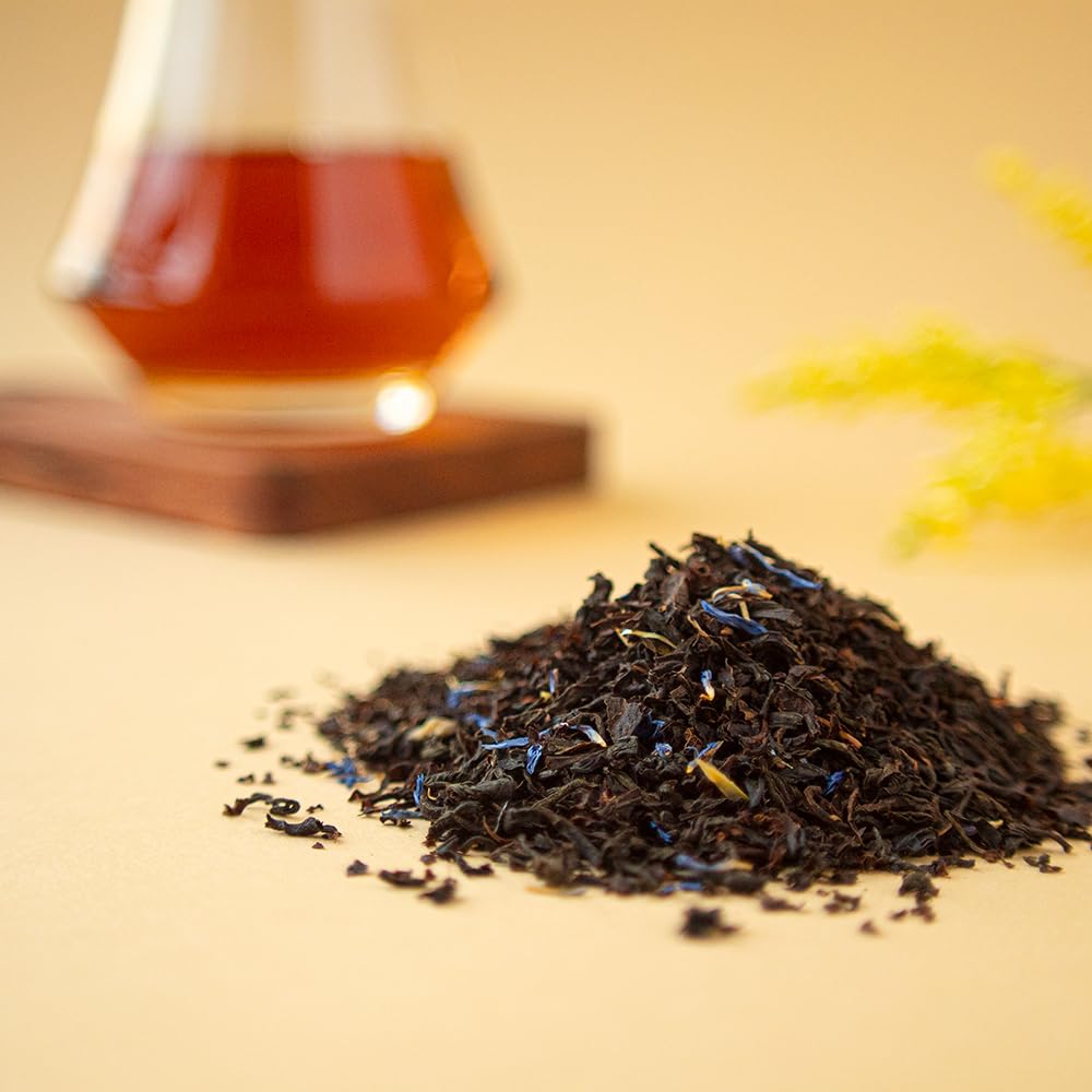Organic Positively Tea Company, Lavender Chamomile, Herbal Tea, Loose Leaf, 16 Ounce