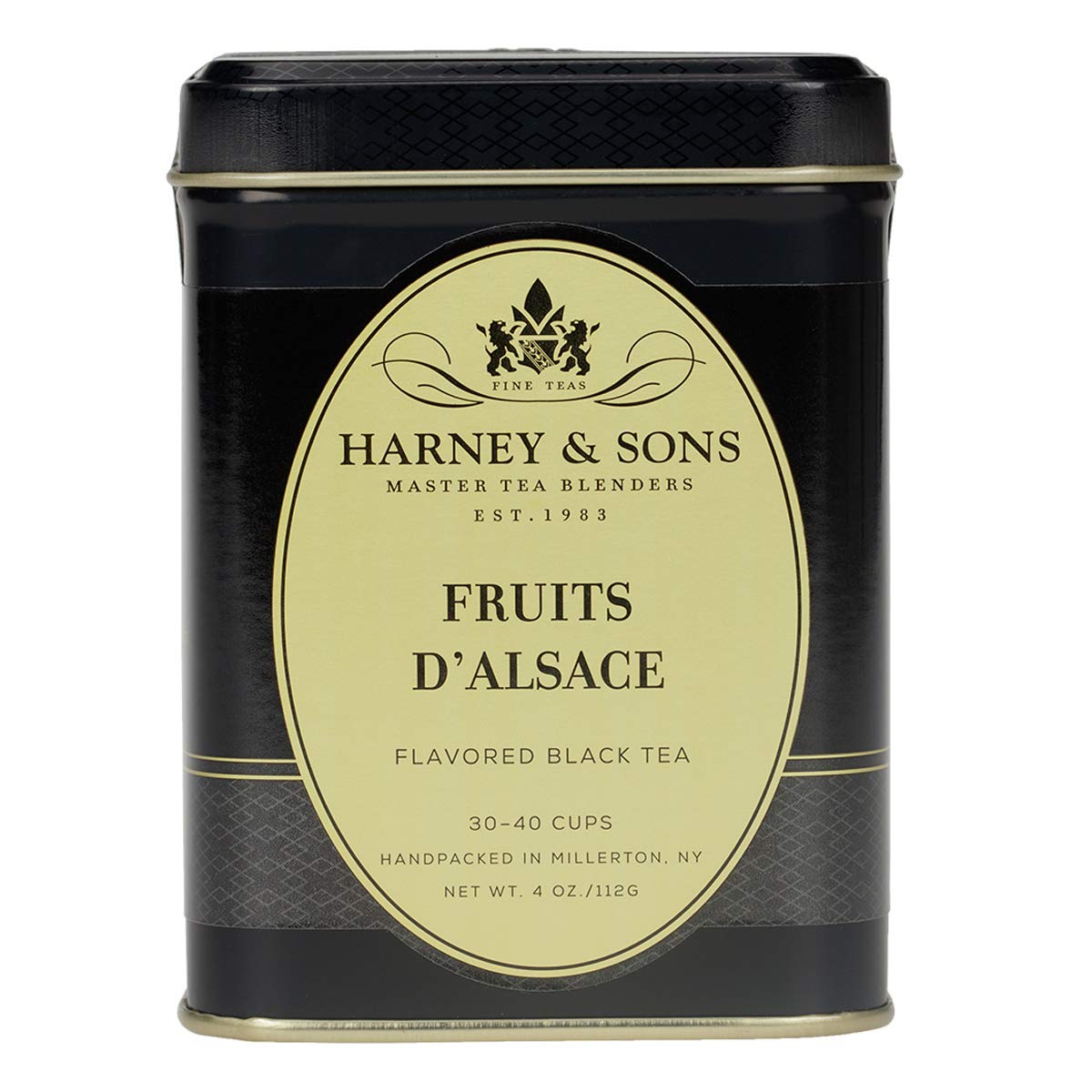 Harney & Sons Victorian London Fog, 4oz Loose Leaf Black and Oolong Tea with Bergamot, Lavender, and Vanilla, Hearty English Black Tea Blend, Stocking Stuffer