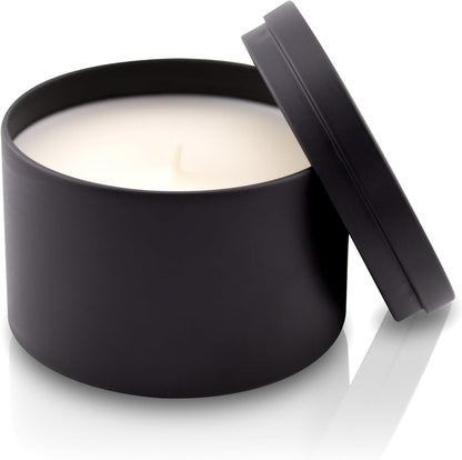 Lulu Candles | Jasmine, Oud & Sandalwood | Luxury Scented Soy Jar Candle | Hand Poured in The USA | Highly Scented & Long Lasting (9 Oz.)