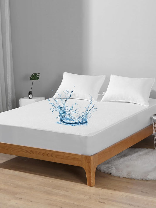 Bedecor Queen Waterproof Mattress Protector,for 9-18 Inch Deep
