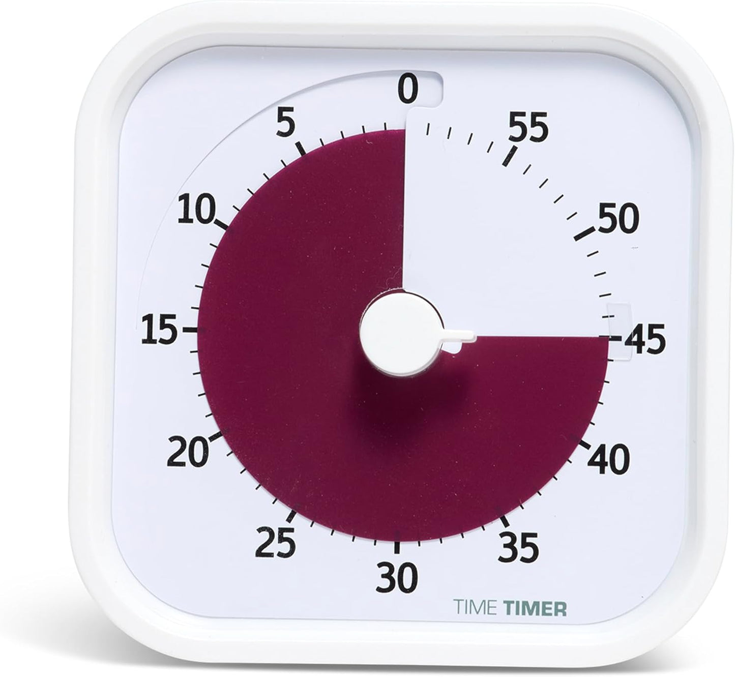 Time Timer MOD 60-Minute Visual Timer, Home Edition, Silent Operation, Study Tool for Homeschool and Office Use (Pale Shale)