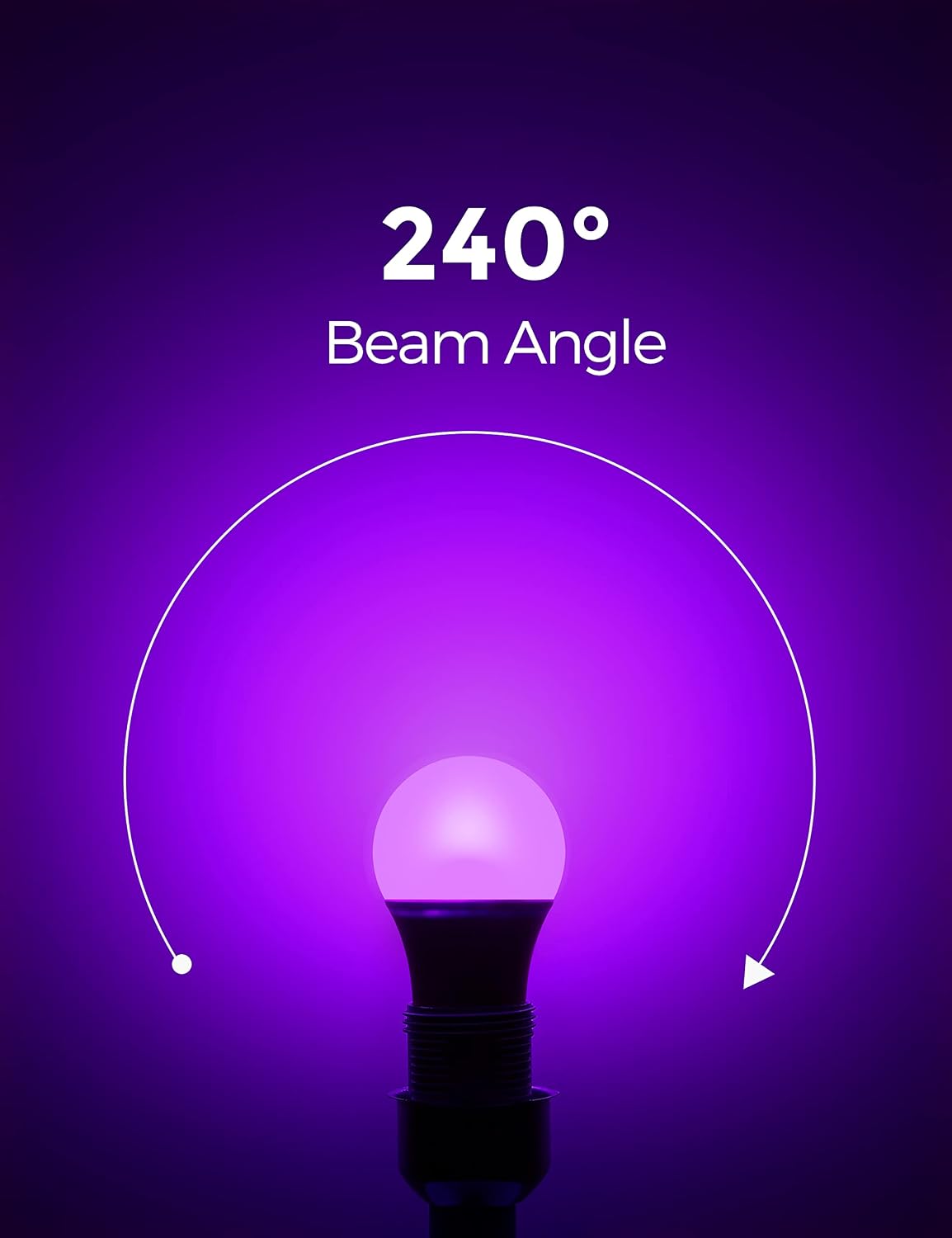L LOHAS LED Sleep aid Amber Light Bulbs, Blue Light Blocking, A19 9W(60 Watt Equivalent) Dim Light Bulbs, 1800K Warm Light Bulb, E26 Base, 2 Pack