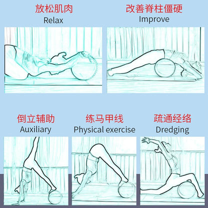 Yoga Wheel,Back Roller,Back Cracking Device,Foam Roller for Back,Yoga Wheel for Back Stretcher,Back Roller Foam