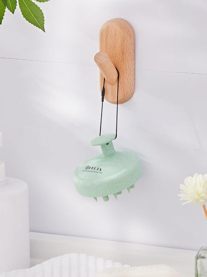 HEETA Scalp Massager Hair Scrubber Shampoo Brush Exfoliator for Hair Growth