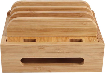 Phone Stand, Sturdy Organizer with Charging Rack for Multiple Phones, Smooth Surface, Ideal for Home, Office & Car