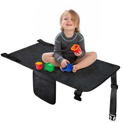 COZYBONDER Toddler Airplane Bed, Kids Airplane Seat Extender Travel Bed, Kids Airplane Travel Essentials, Airplane Must Have for Toddlers, Portable Plane Foot Rest for Flights