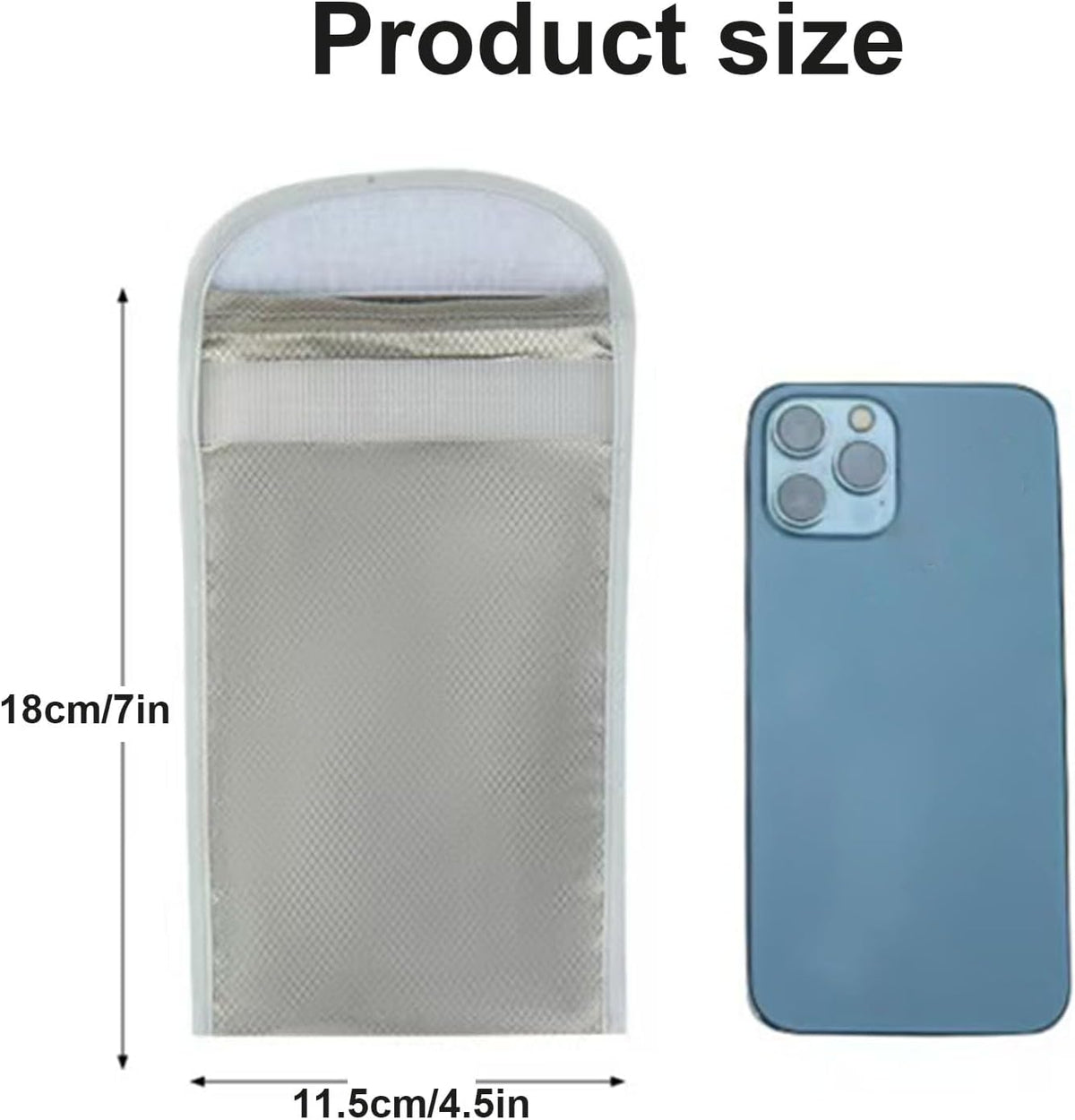 Faraday Bag for Phones, RFID Shielding Signal Blocking Pouch