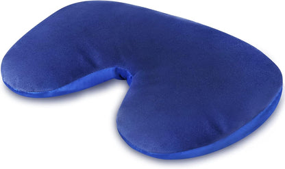 Atsuwell Sinus Mask, Warm Cold Compress Eye Mask for Dry Eyes, Weighted Eye Pillow Microwavable Face Heating Pad for Soothing Sinus Pressure and Relaxation, Pink