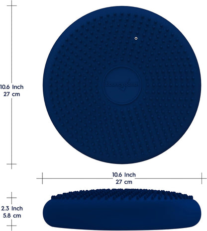 Bouncyband – Wiggle Seat – Purple, 13” D – Large Sensory Cushion for Kids