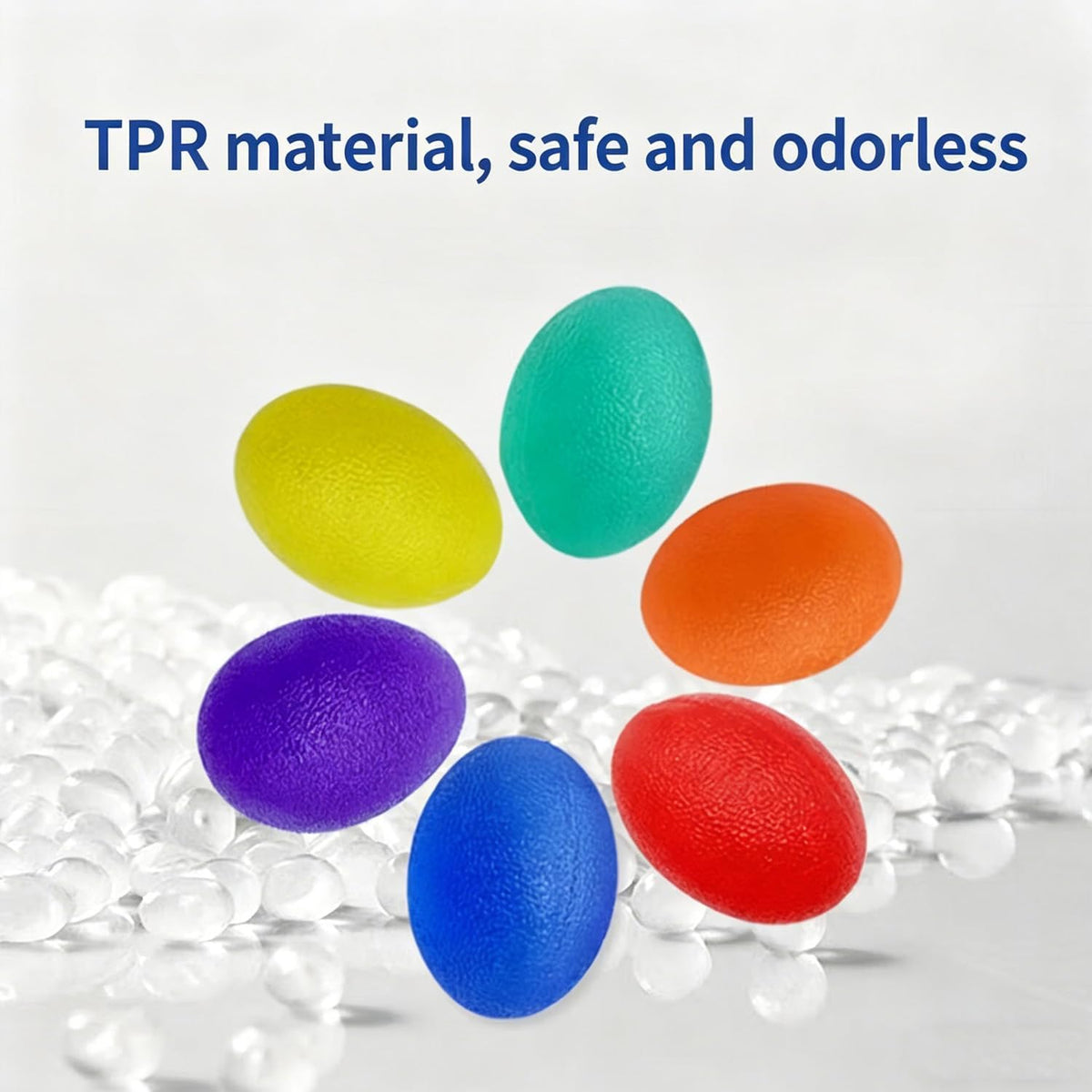 Stress Balls Squeeze Balls for Hand Strengthening Devices with Different Resistance Levels for Finger Forearm Wrist Exercise Relaxation and Pain Relief