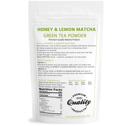 Sweet Japanese Matcha Latte Green Tea Powder Mix - 12oz Homemade Green Matcha Tea Latte or Frappe (Ceremonial Grade)