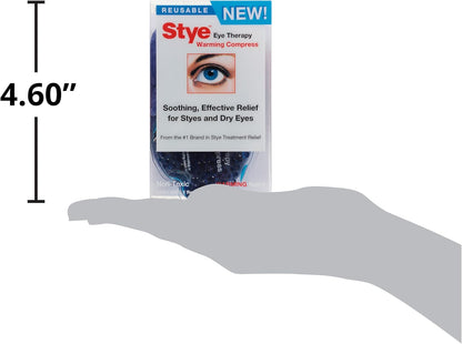 Stye Eye Therapy Reusable Warming Compress, Relief for Styes and Dry Eyes, Reusable