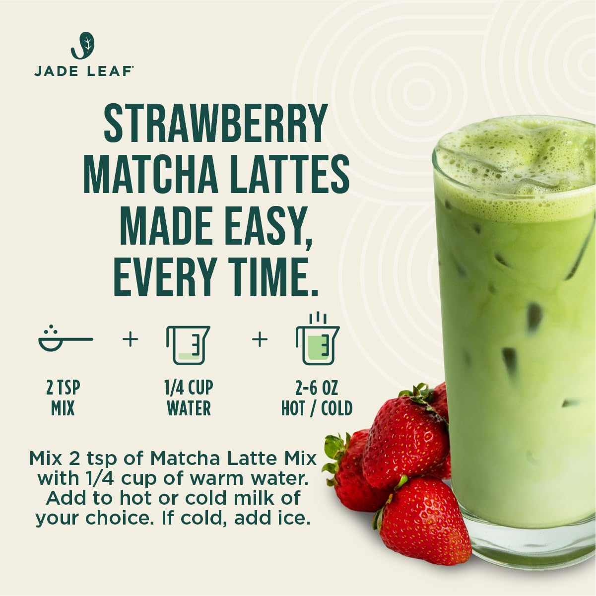 Jade Leaf Matcha Organic Matcha Latte Mix - Bulk Value Size - Lightly Sweet Japanese Matcha Powder with Organic Cane Sugar for Café Style Blend, 35.3 Ounce / 1000g (Pack of 1)