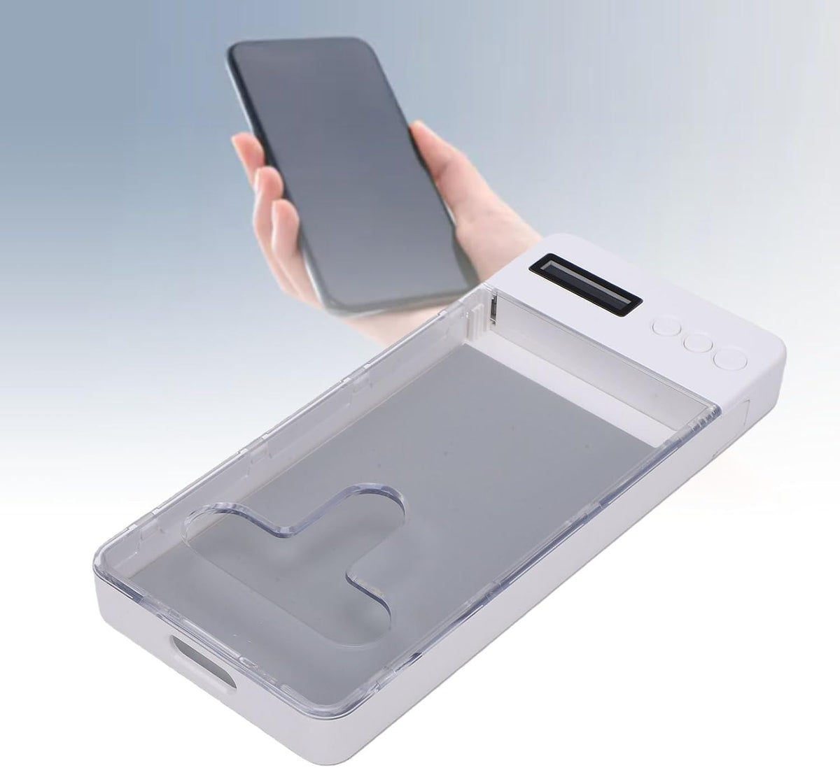 Smartphone Lock Box with Timer (Blue)