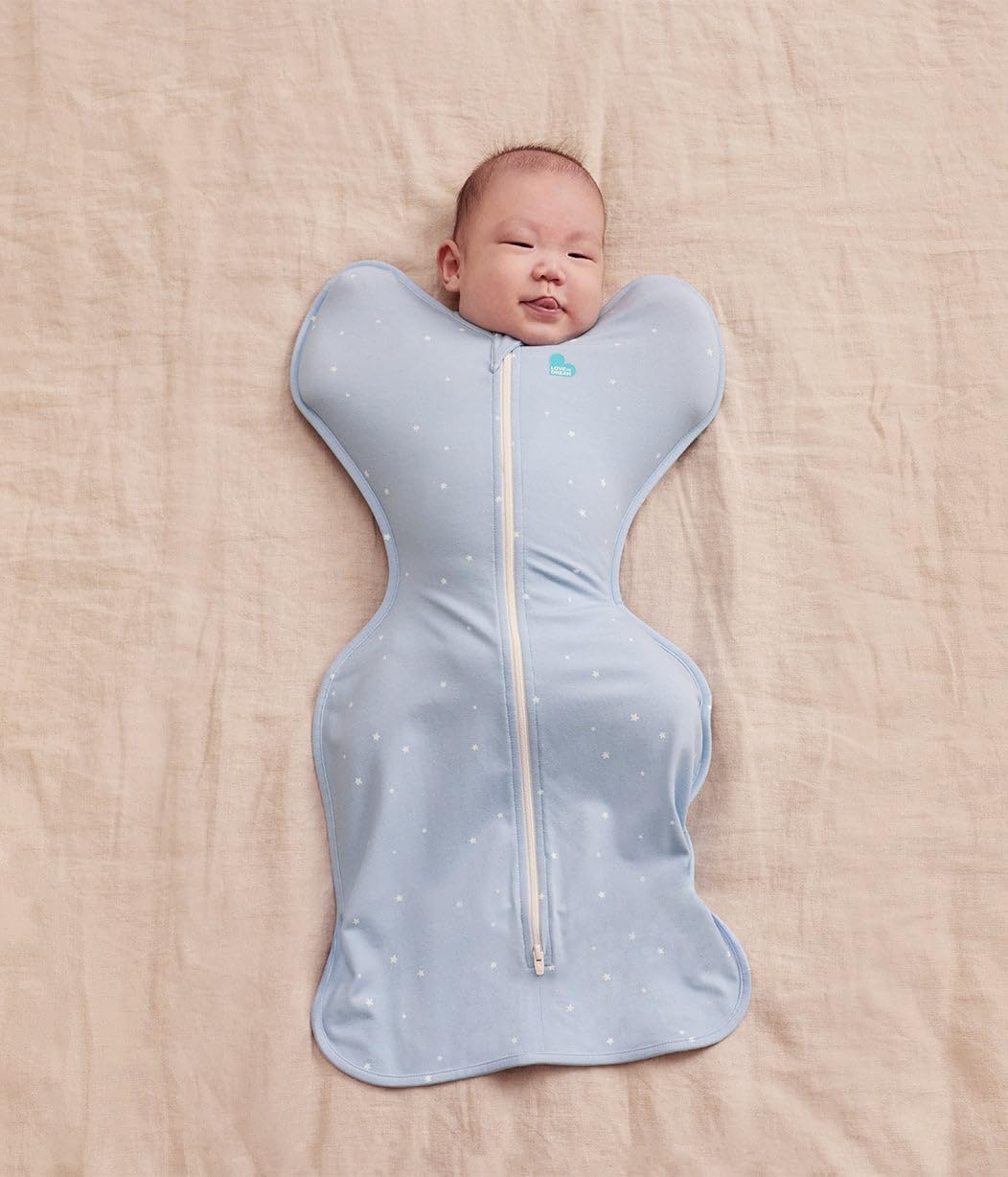Love to Dream Swaddle UP, Baby Sleep Sack, Self-Soothing Swaddles for Newborns, Get Longer Sleep, Secure Fit Helps Calm Startle Reflex, New Born Essentials for Baby, 1.0 TOG, 13-19 lbs, Deep Olive