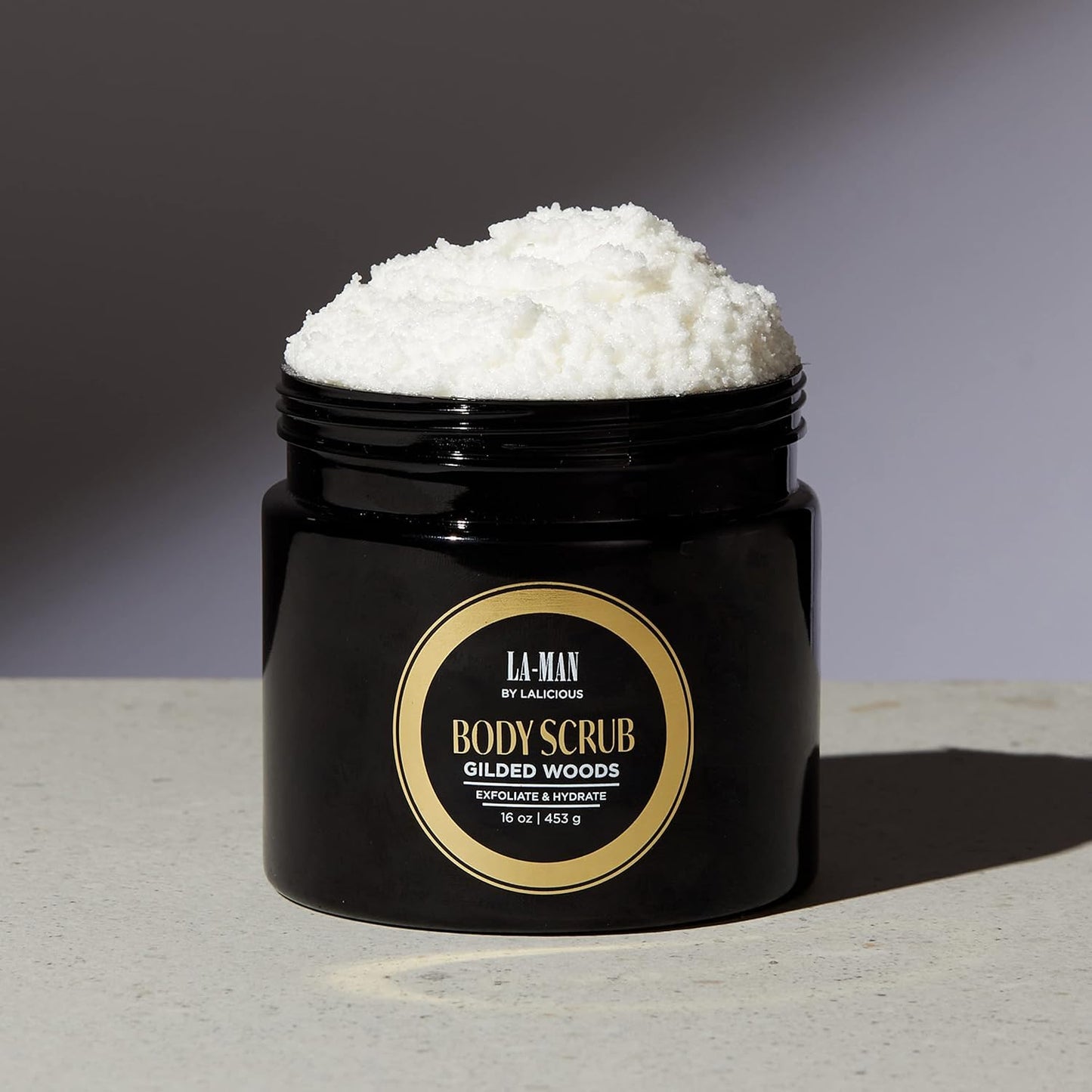 LALICIOUS Endless Summer Exfoliating & Moisturizing Body Scrub | Sugar & Coconut Oil | Pre-Shave Scrub for Ingrown Hairs & Razor Bumps | Gently Buffs & Smooths Sensitive Skin | No Parabens Large 16oz