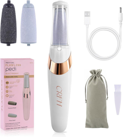 Pedicure Tool, Foot Callus Remover, Electric Pedicure Set, Foot Care, Removes Rough Dead Skin on The Feet, Making Your Feet Smooth. (Pink)