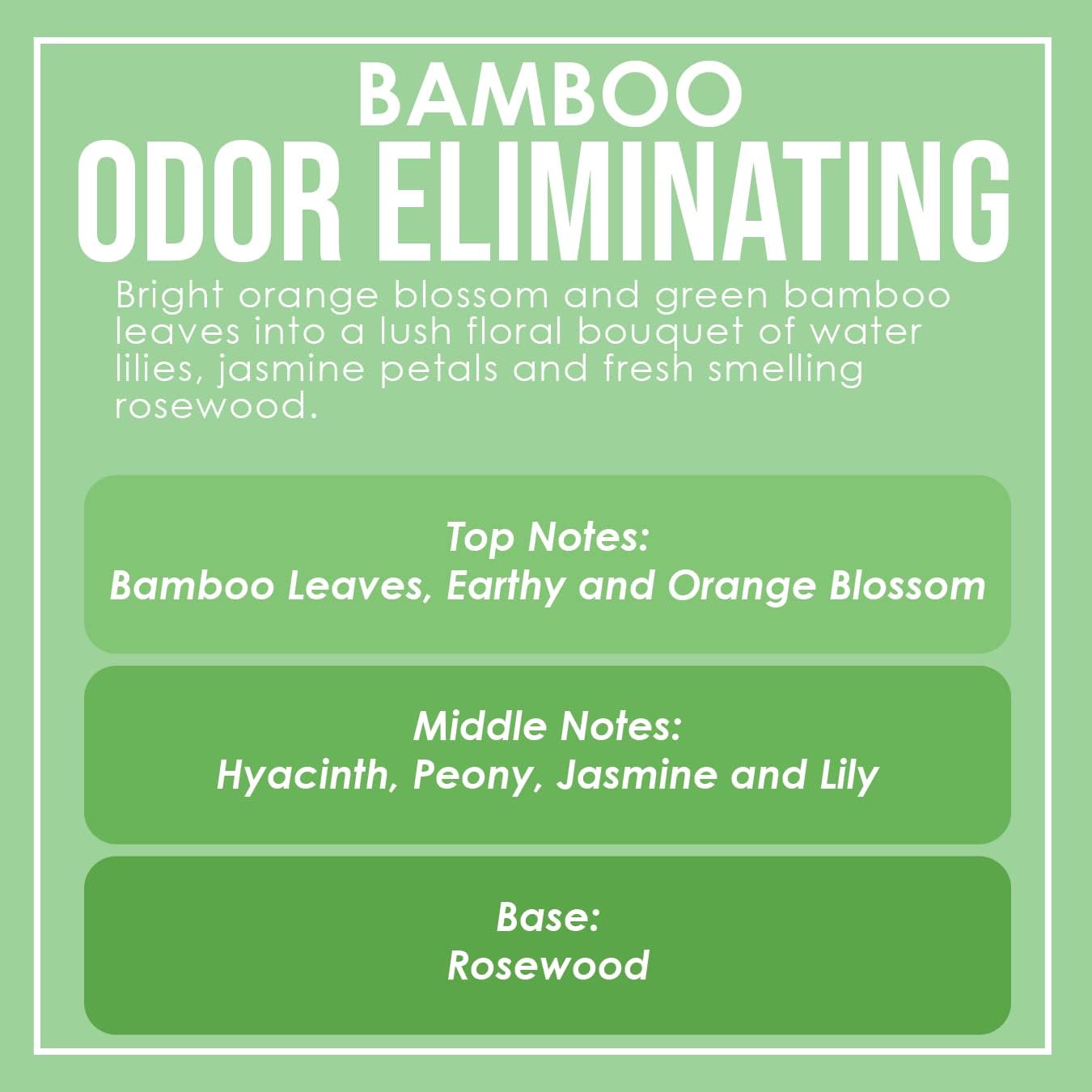 Vanilla Bean Odor Eliminating Highly Fragranced Candle - Eliminates 95% of Pet, Smoke, Food, and Other Smells Quickly - Up to 80 Hour Burn time - 12 Ounce Premium Soy Blend - Colors B