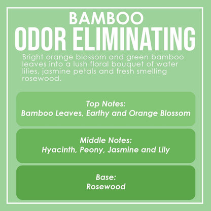 Vanilla Bean Odor Eliminating Highly Fragranced Candle - Eliminates 95% of Pet, Smoke, Food, and Other Smells Quickly - Up to 80 Hour Burn time - 12 Ounce Premium Soy Blend - Colors B
