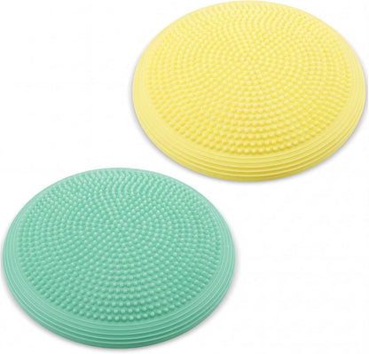 Libima 2 Pcs Wobble Cushion Wiggle Seat Flexible Sensory Seating Balance Disc Board for Men Women Physical Exercise Improving Posture Home Office
