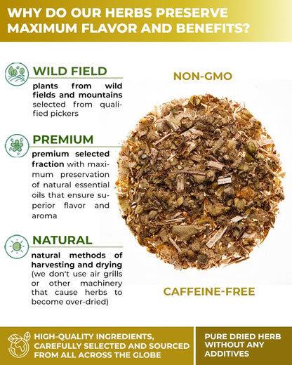 4 oz. Milk Thistle Herb Dried Milk Thistle Herbal Tea (Silybum Marianum) - 113g Herb Tea Cardo Mariano