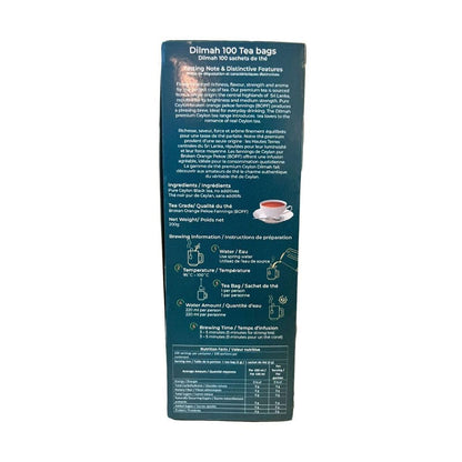 Dilmah Earl Grey Ceylon Tea - 50 Tea Bags 100g