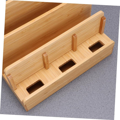 Cellphone Holder Xmas Wood Charge Station for Smartphones and Tablets
