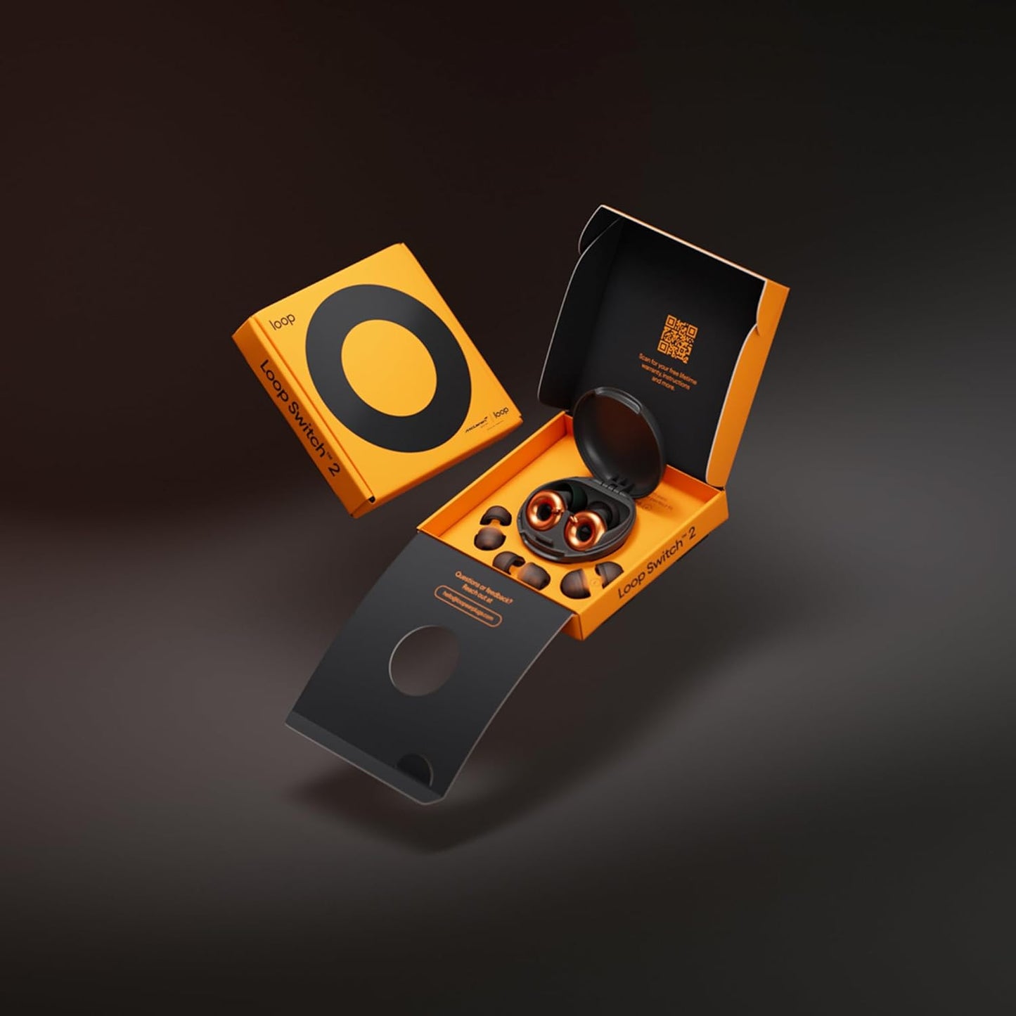 Loop Switch 2 Adjustable Ear Plugs - 3 Noise Relief Modes for Ultimate Control | Flexible Earplugs for Focus, Travel, Socializing, Festivals & More | 20-26 dB (SNR) Reduction