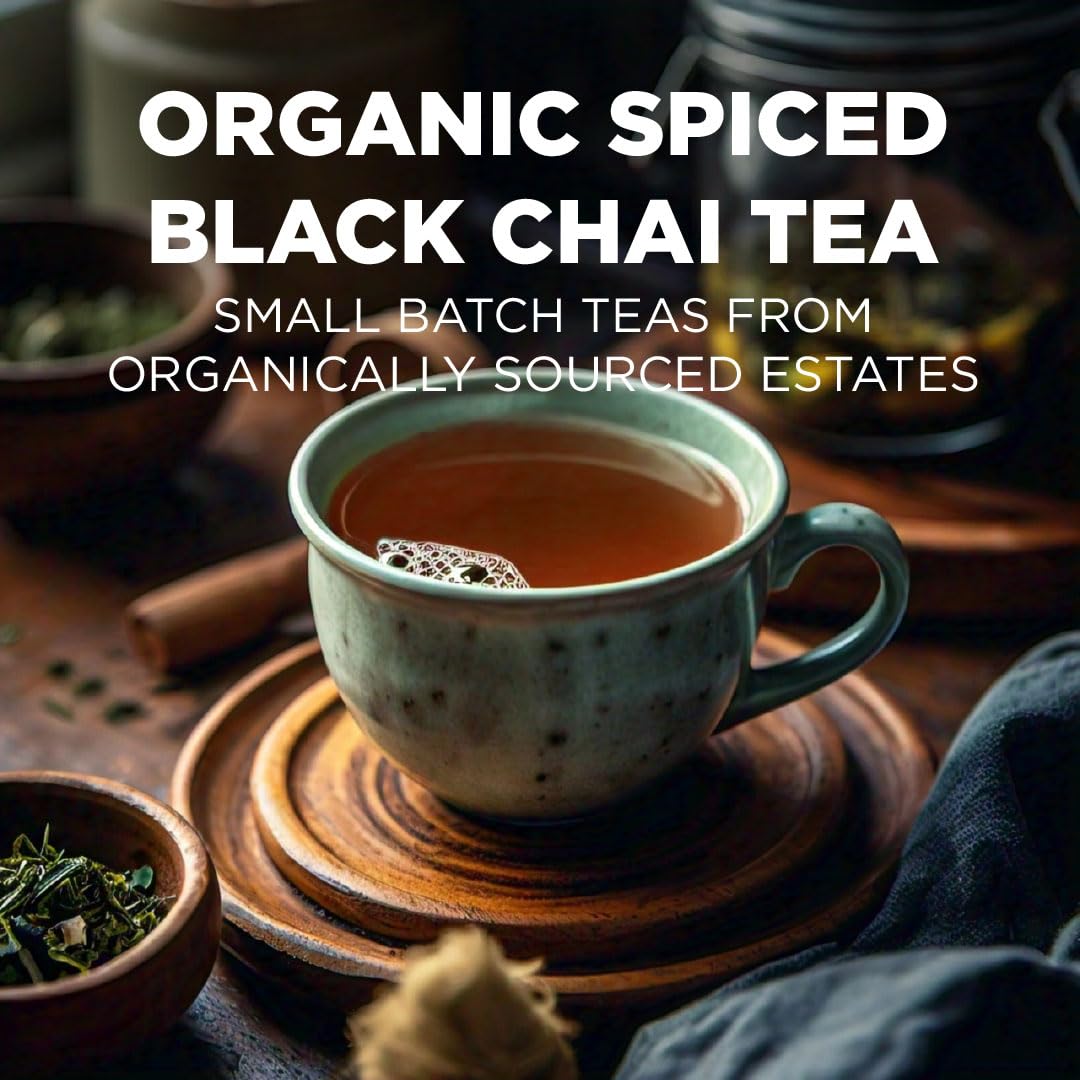 Maud's Organic Chamomile Lavender Tea Pods, 24 ct, Single Serve Pods – 100% Gourmet Blended Tea Leaves, Compatible with Keurig K Cups Maker
