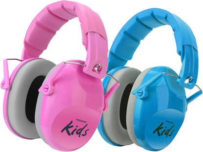 PROHEAR 032 Kids Ear Protection – Ear Muffs for Noise Reduction, 25NRR Noise Cancelling Headphones for Kids,Toddlers, Autism, Sensory Use, Hearing Protection – Orange