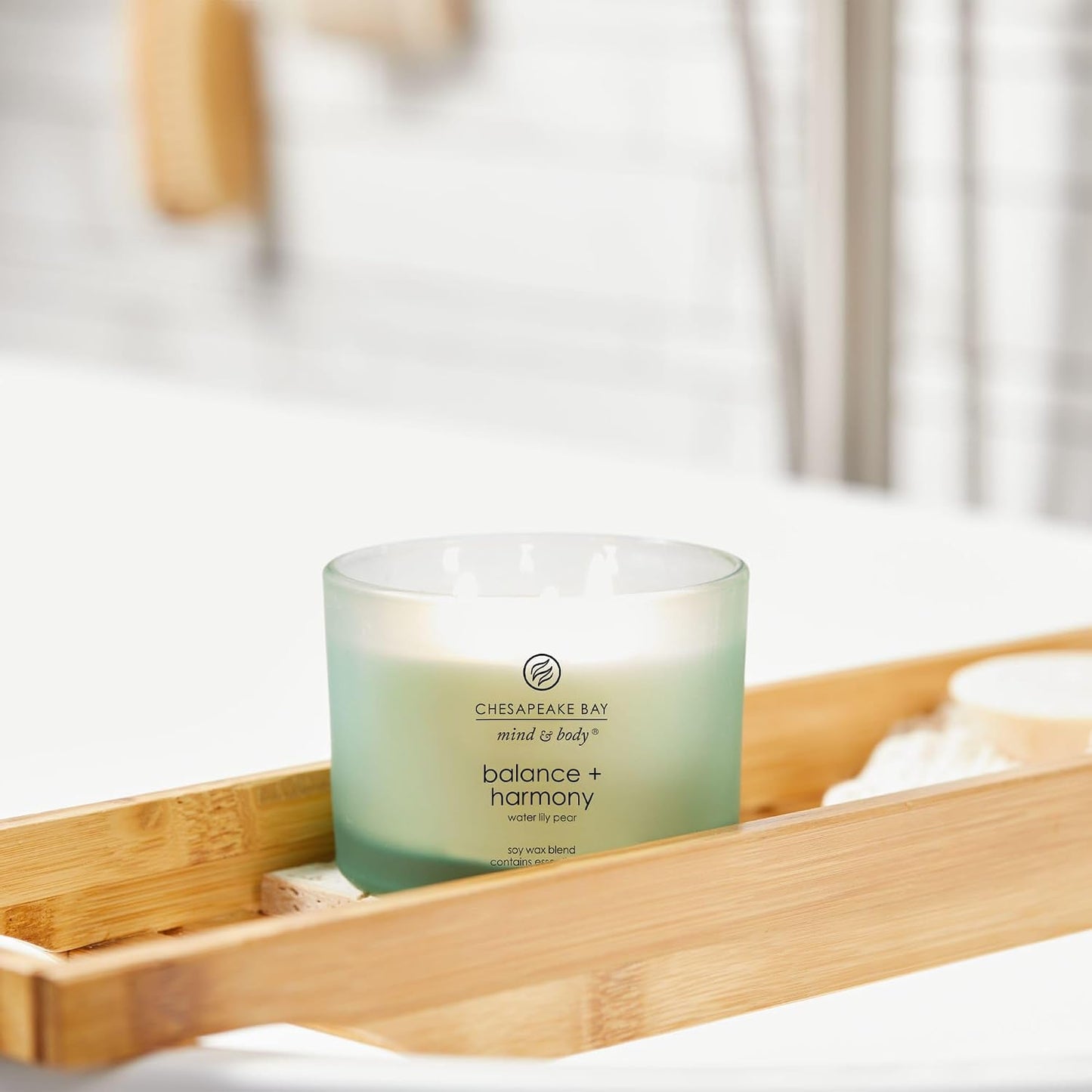 Chesapeake Bay Candle Scented Candle Serenity + Calm (Lavender Thyme) Coffee Table Home Décor